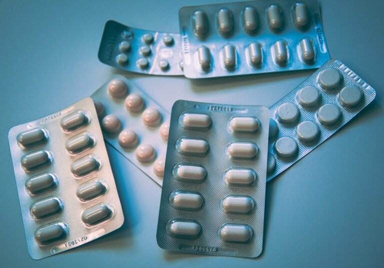 Supplements and vitamin bottles